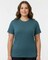 BELLA + CANVAS CVC Soft Touch Short Sleeve Crewneck T-Shirt for Custom Printing & Casual Layering Tee